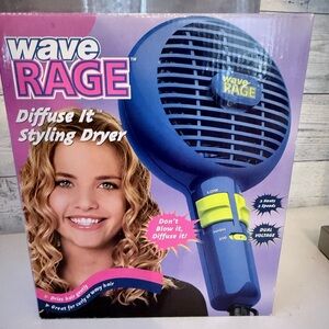 Wave RAGE Diffuse It Styling Dryer Helen of Troy 2002